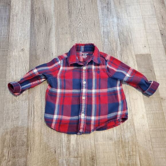Ralph lauren 6 month button down polo - Picture 1 of 8